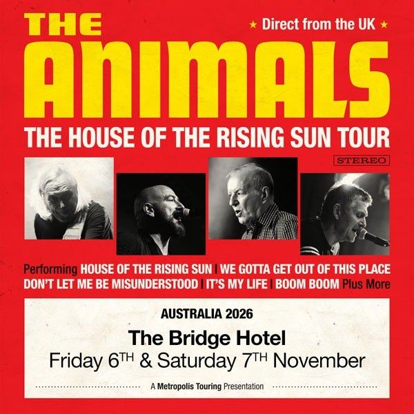 The Animals (UK) - The House Of The Rising Sun Tour