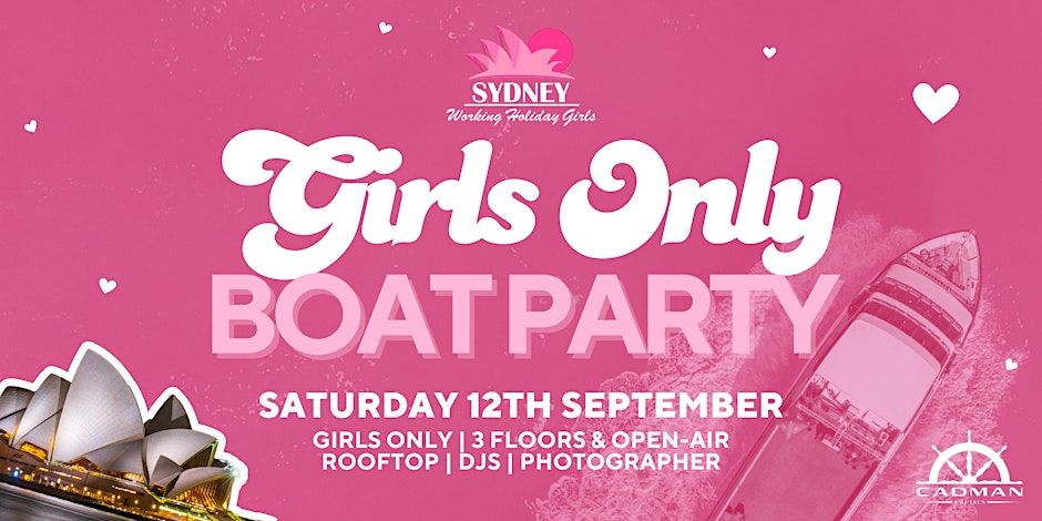 Girls-Only Sydney Harbour Boat Party