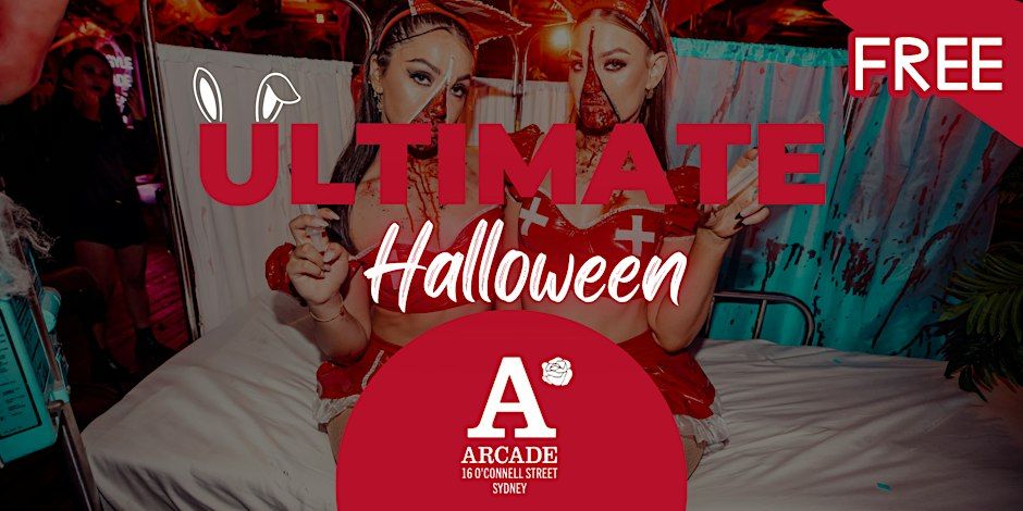 Ultimate HALLOWEEN PARTY: Free Entry @ Arcade Haunted House