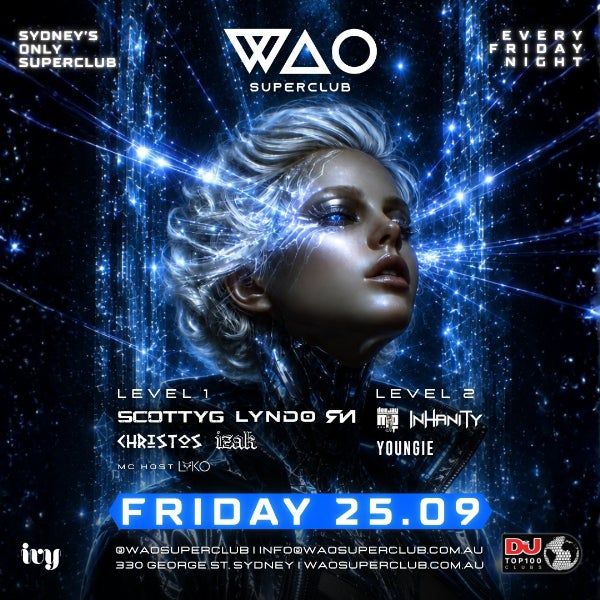 FRI 25 SEPT - WAO SUPERCLUB @ IVY